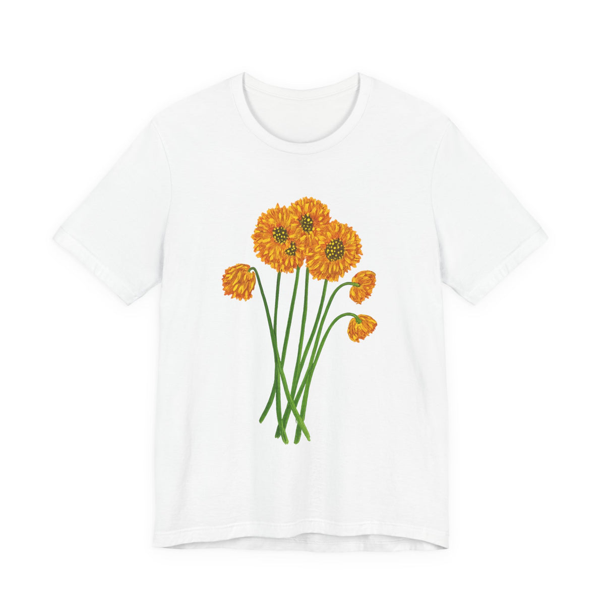 Orange Gerbera Bouquet T-Shirt