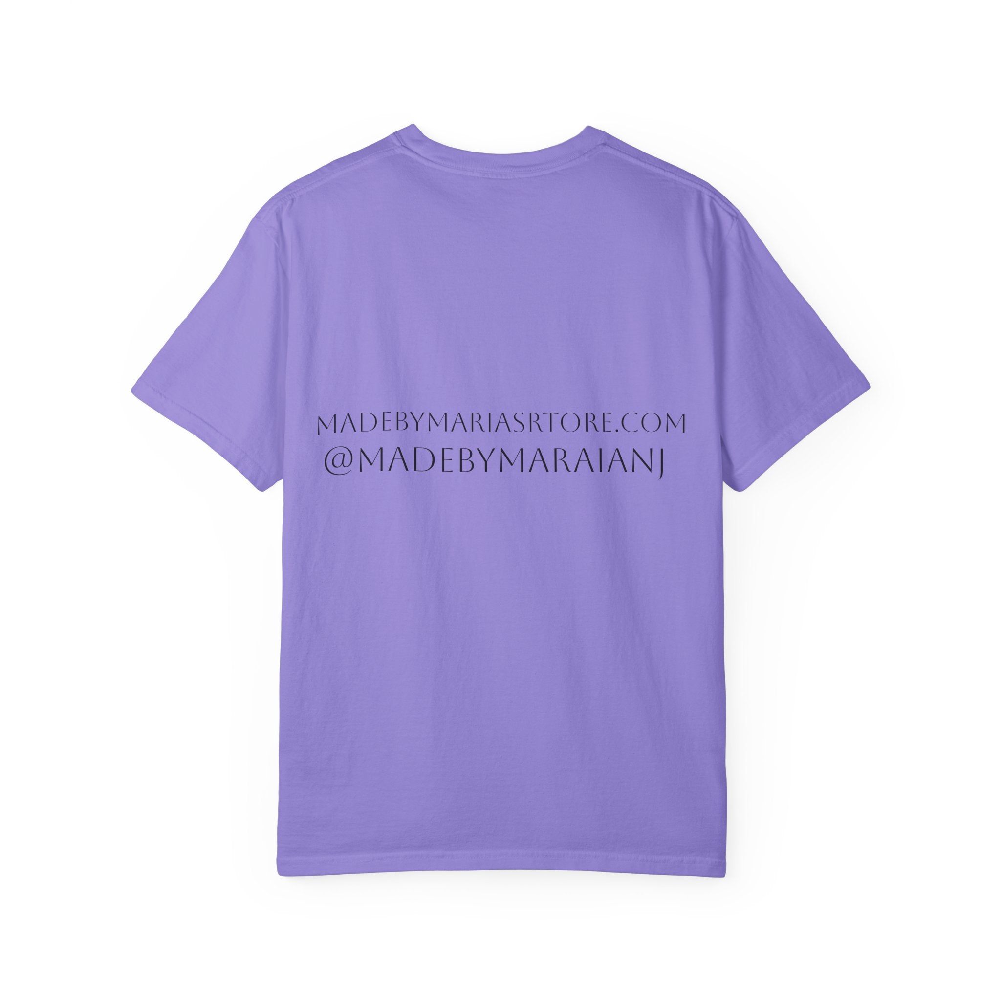 Floral Vine T‑Shirt — Purple Bloom Graphic Tee