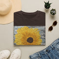 Sunflower Art T-Shirt — Bold Yellow Floral Graphic Tee